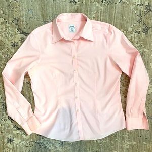 Brooks Brothers No Iron Cotton Button Down Blouse - women’s